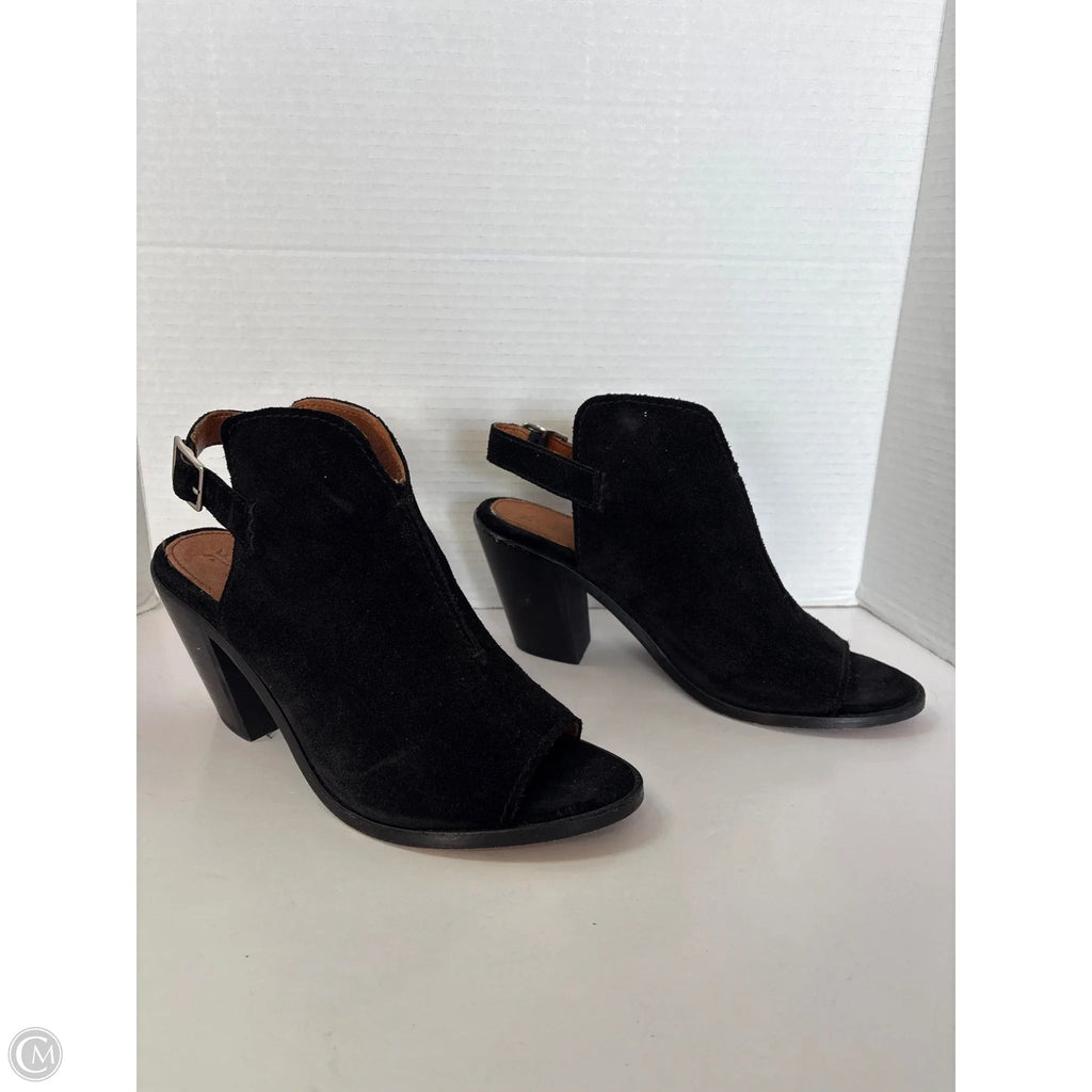 Sandals Designer By Frye In Black, Size: 9