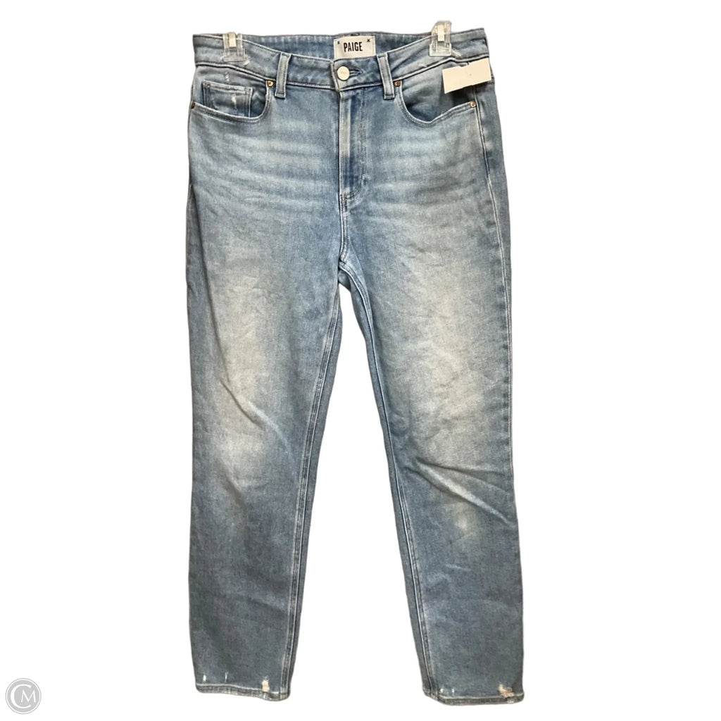 Jeans Skinny By Paige In Blue Denim, Size: 6