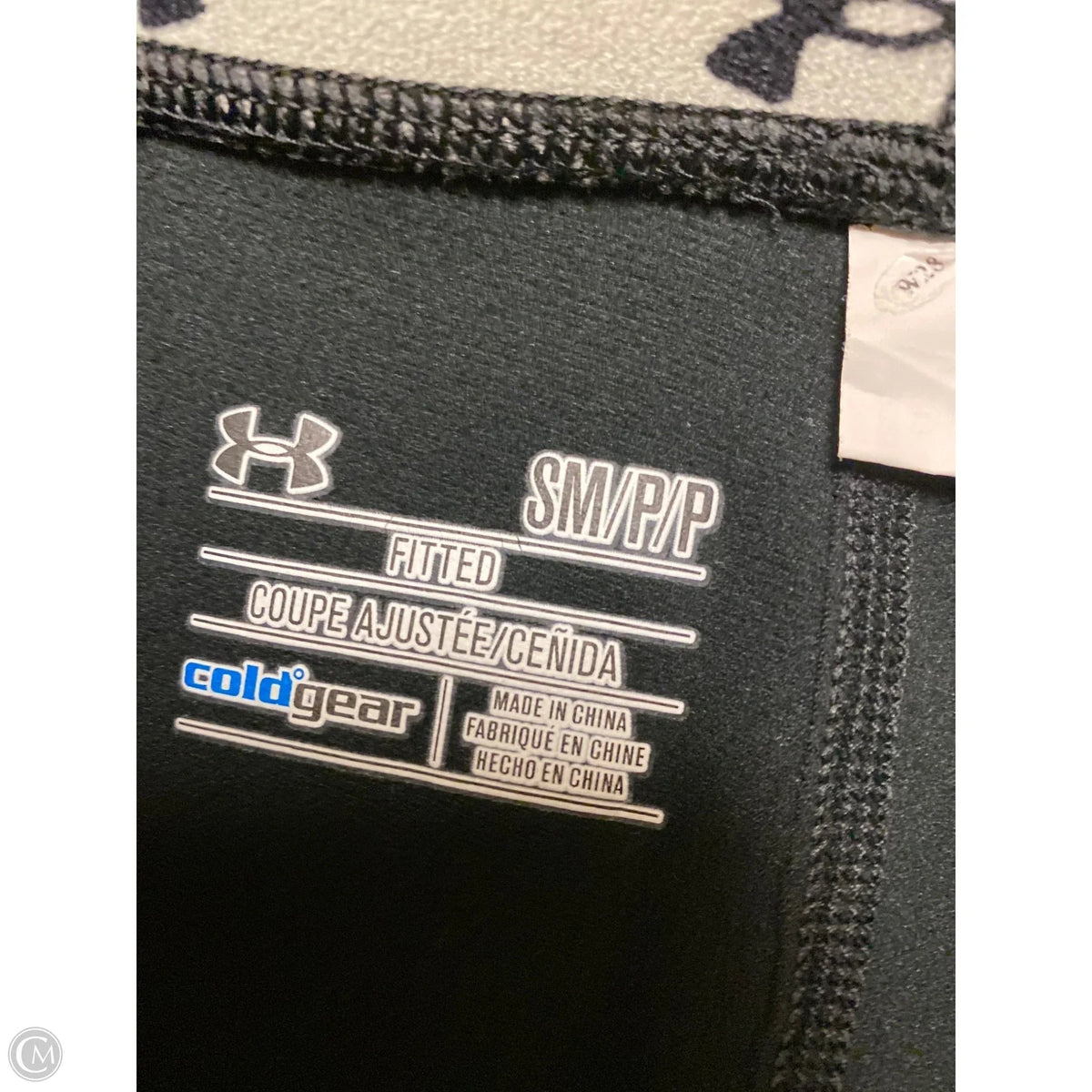Athletic Leggings By Under Armour In Black, Size: S