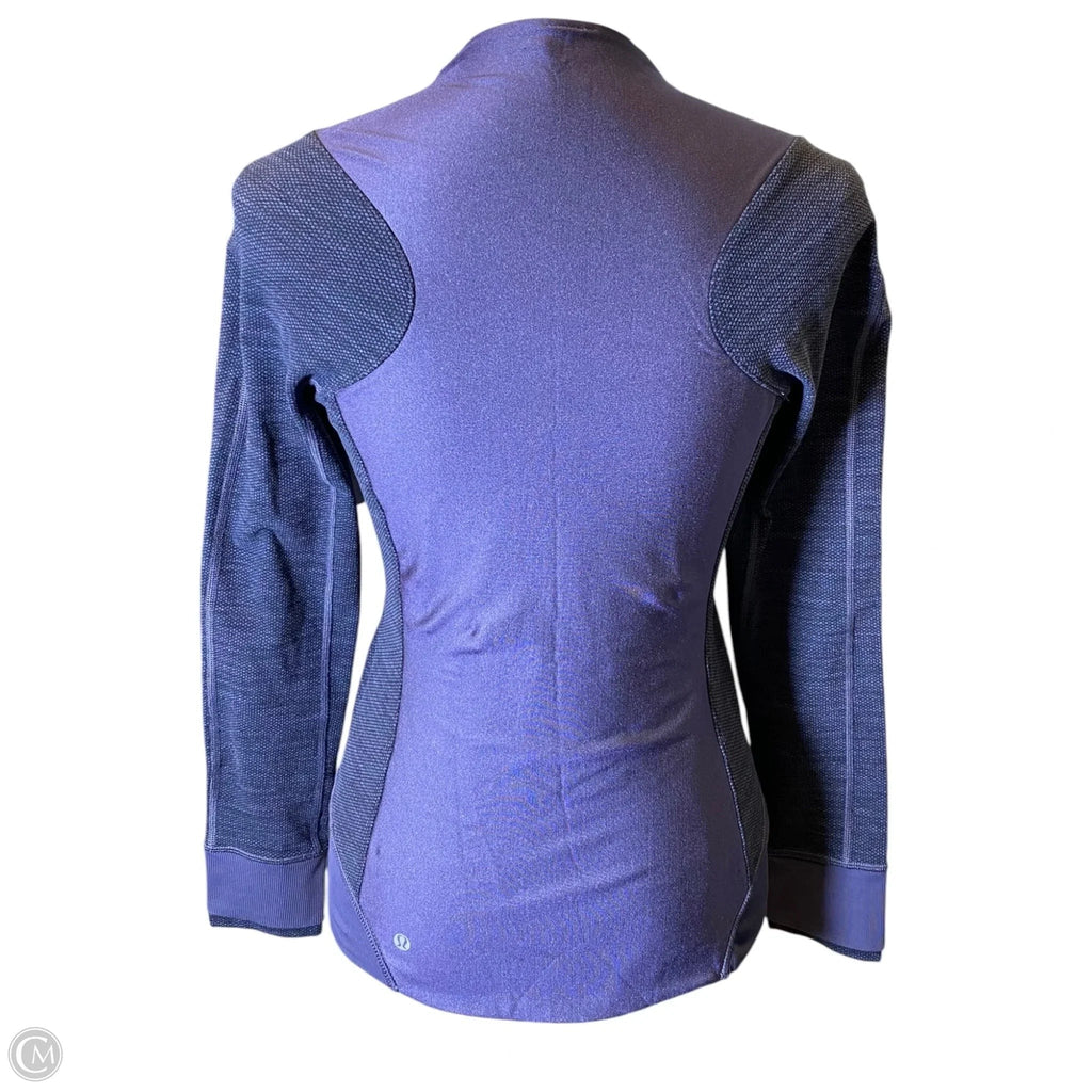 Athletic Jacket By Lululemon In Purple, Size: S