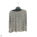 Top Long Sleeve By Loft In Floral Print, Size: L