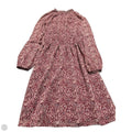 Dress Casual Midi By Ann Taylor In Red, Size: Xs
