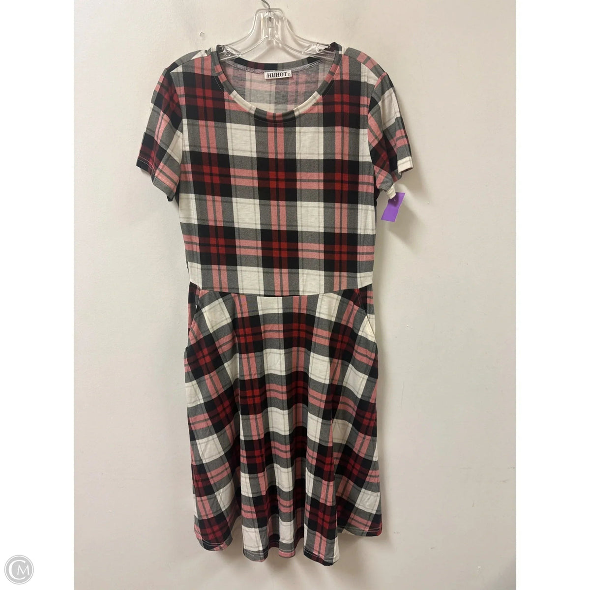 Dress Casual Midi By Clothes Mentor In Red, Size: Xl