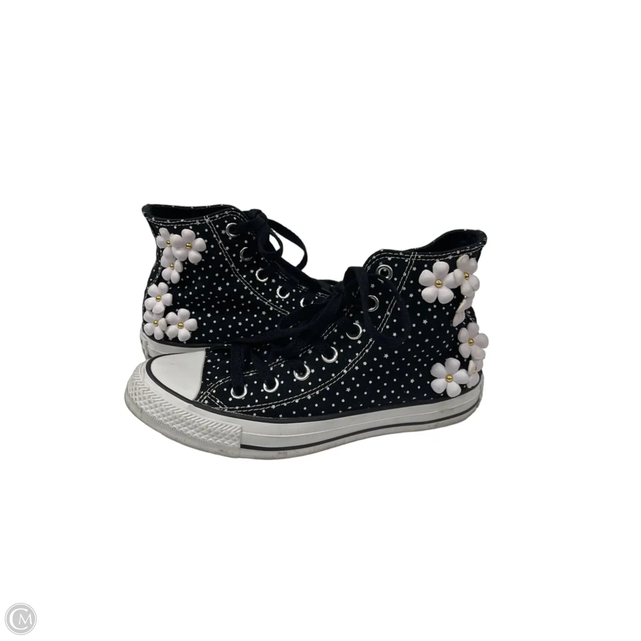 Shoes Sneakers By Converse In Polkadot Pattern, Size: 6.5