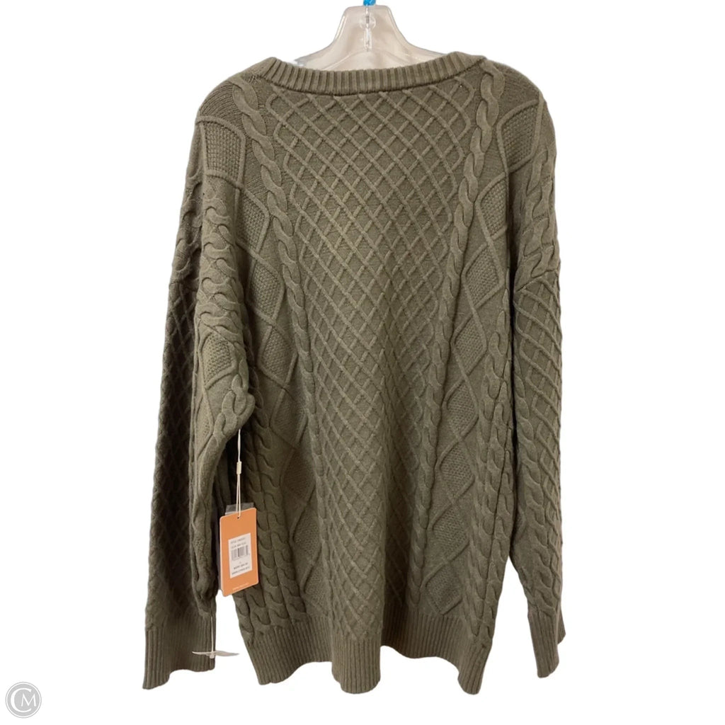 Sweater By Cyrus In Green, Size: L