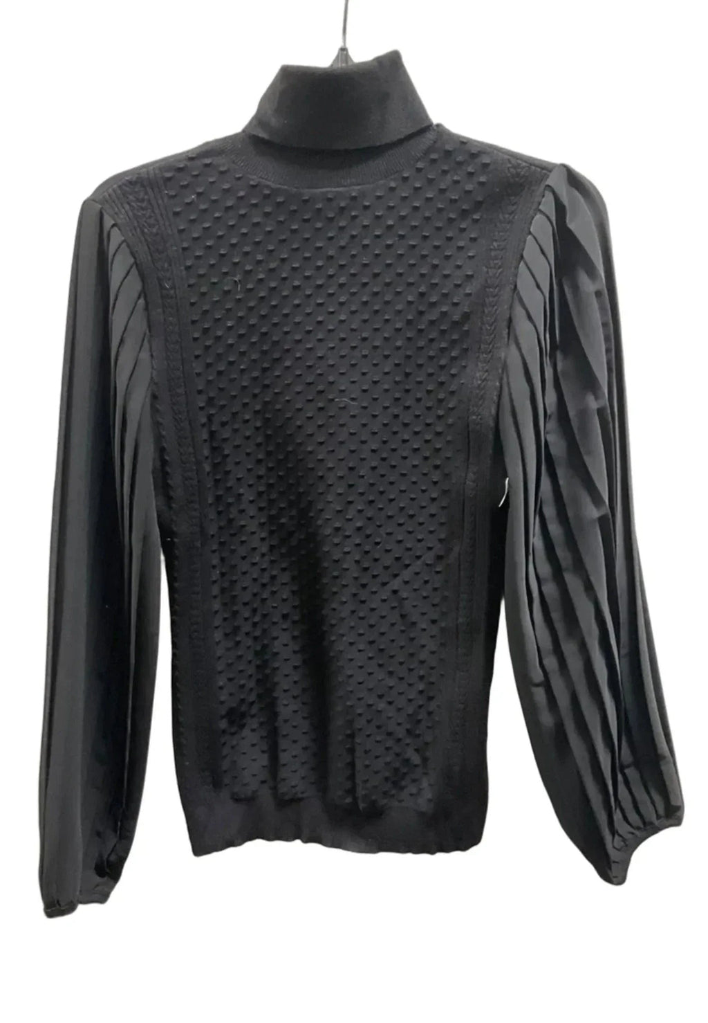 Top Long Sleeve By White House Black Market In Black, Size: Xs