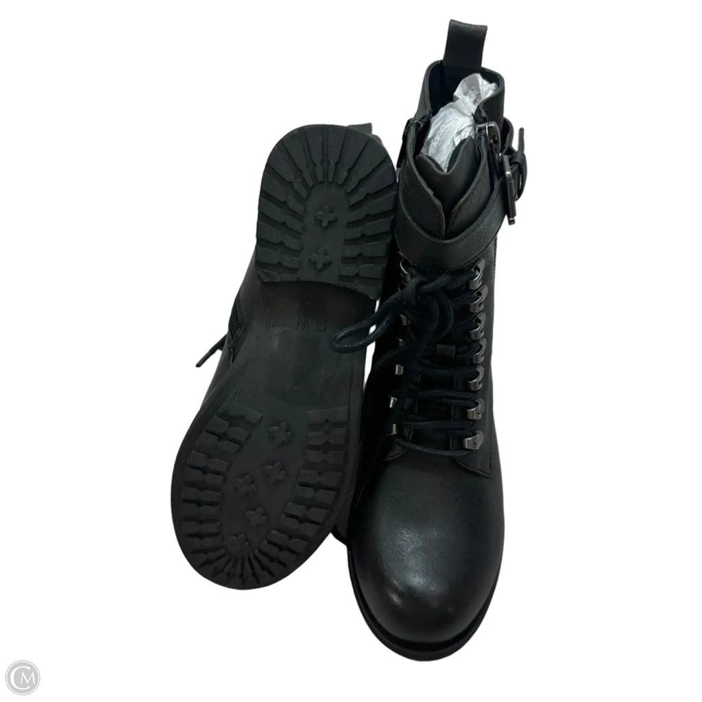 Boots Combat By Lane Bryant In Black, Size: 9 W