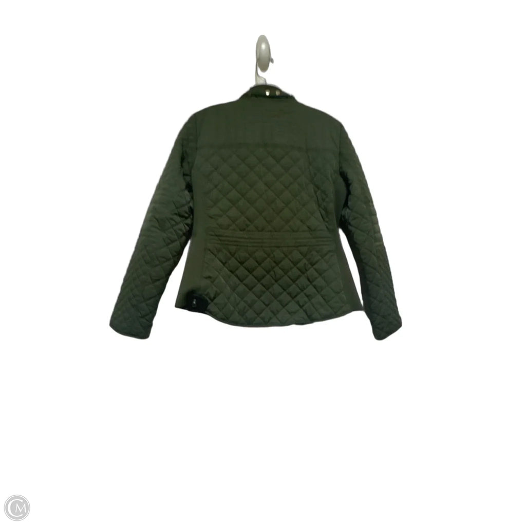 Jacket Puffer & Quilted By New York And Co In Green, Size: M
