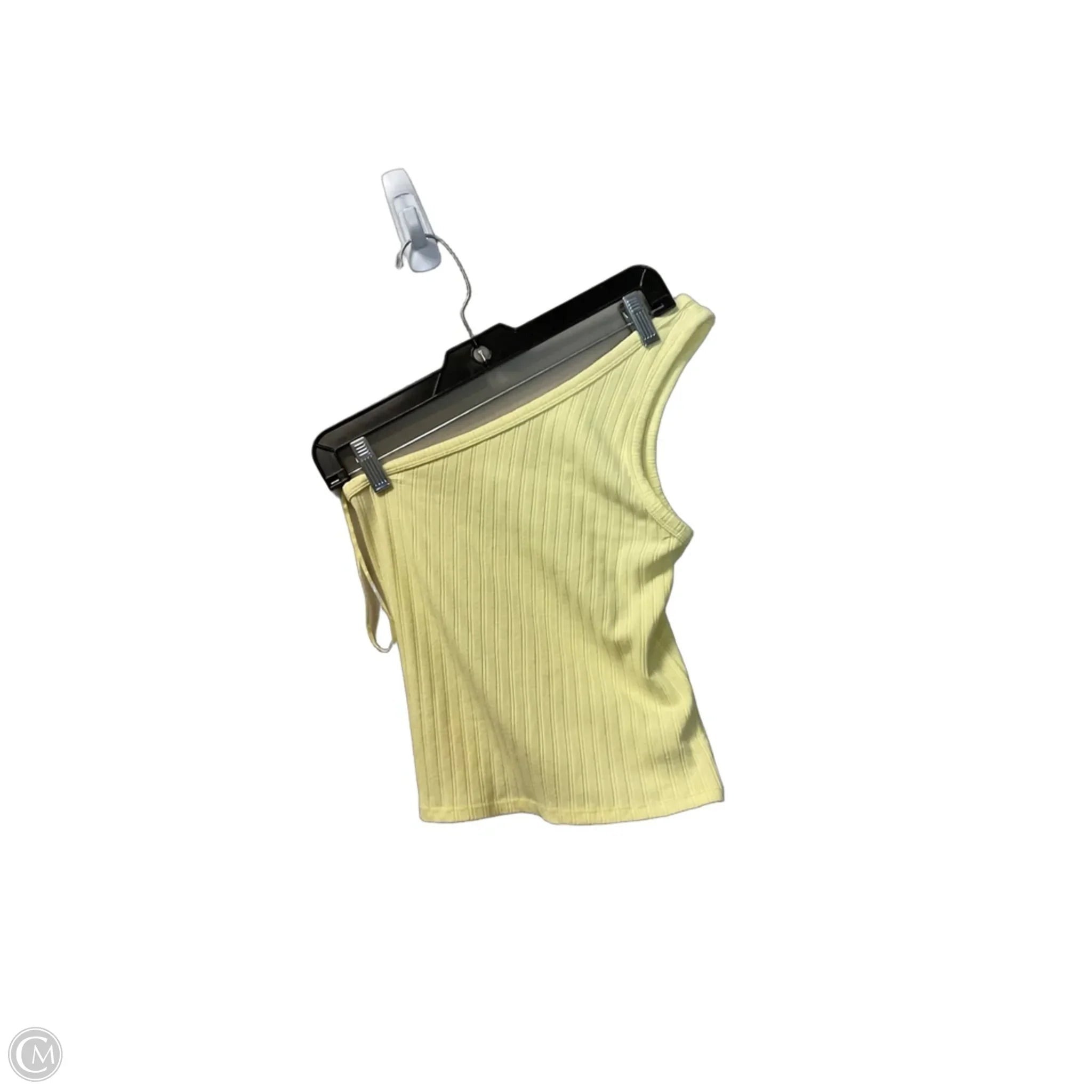 Top Sleeveless Basic By American Eagle In Yellow, Size: S