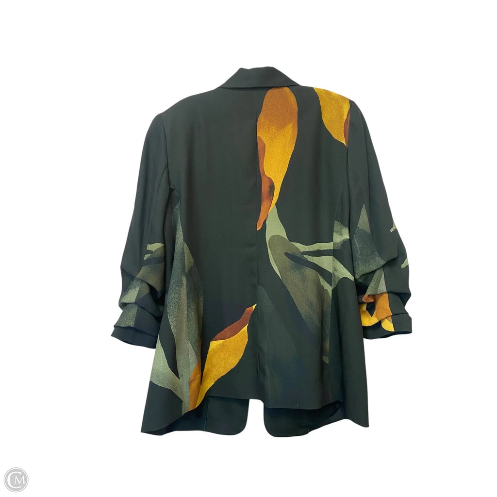 Blazer By Chicos In Green, Size: 2