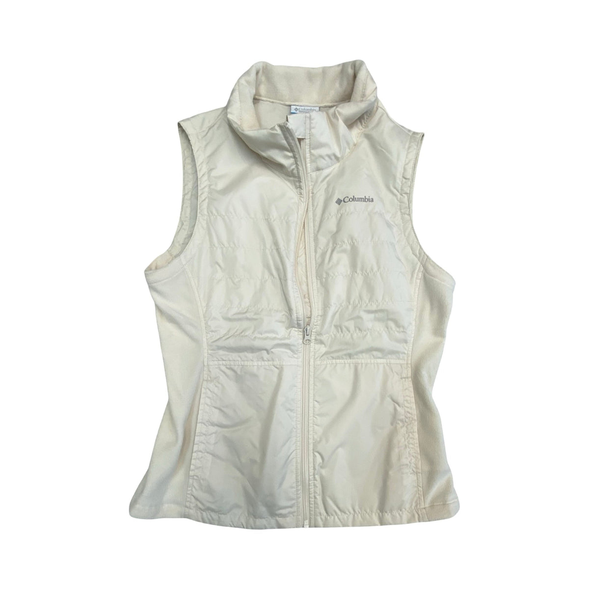 Vest Puffer & Quilted By Columbia In Cream, Size:S