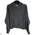 Sweatshirt Hoodie By Abercrombie And Fitch In Grey, Size: S
