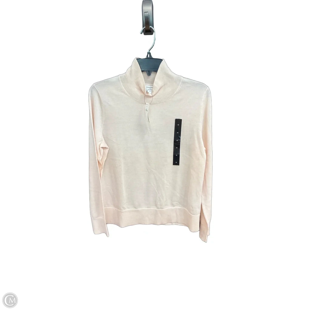 Top Long Sleeve By Banana Republic In Pink, Size: M