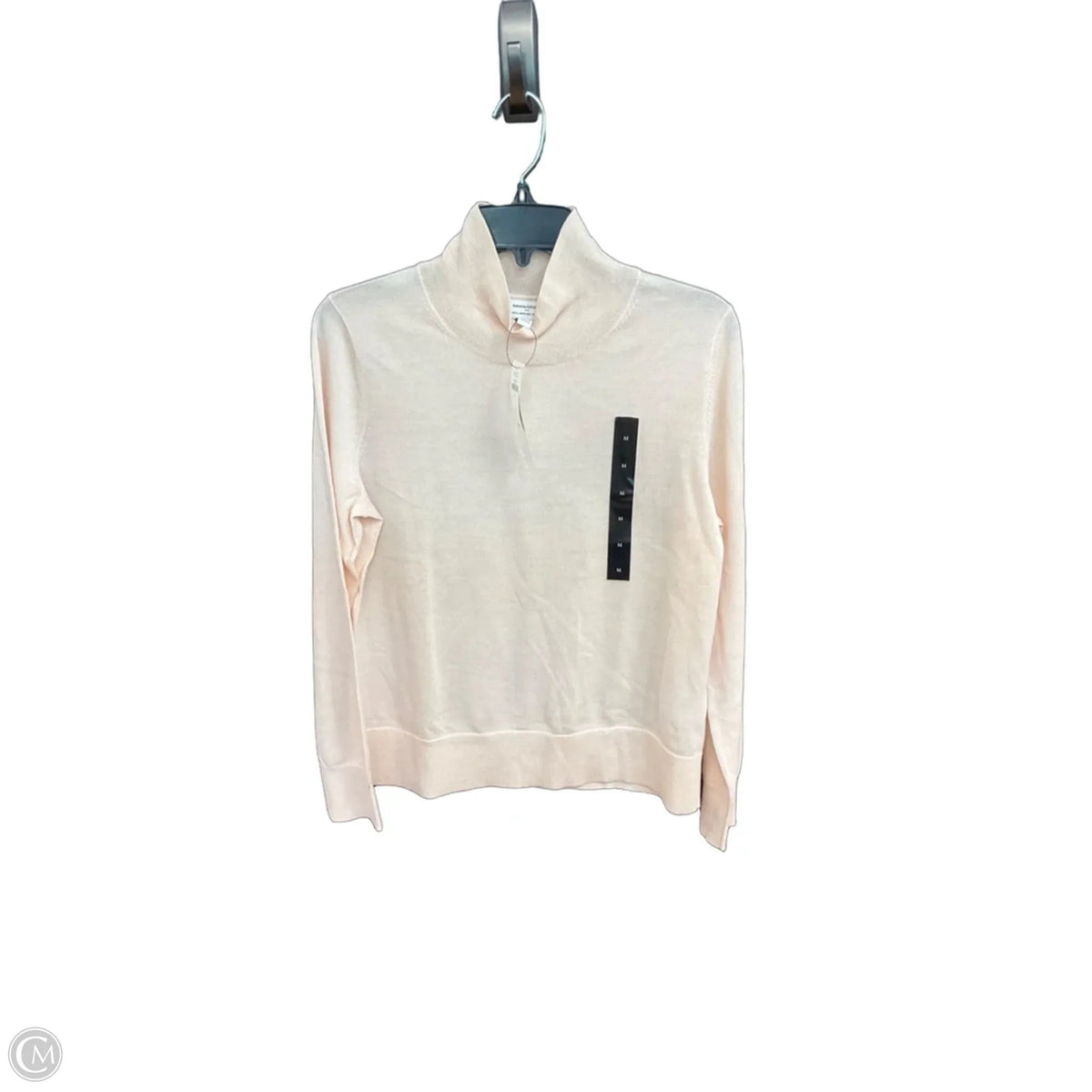 Top Long Sleeve By Banana Republic In Pink, Size: M