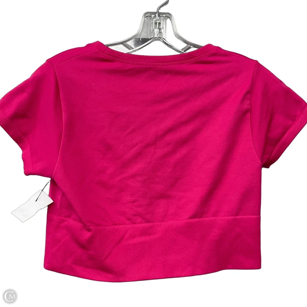 Athletic Top Short Sleeve By Aerie In Pink, Size: M