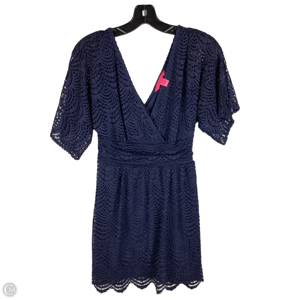 Dress Designer By Lilly Pulitzer In Navy, Size: Xs