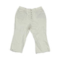 Jeans Wide Leg By Judy Blue In Cream Denim, Size:20