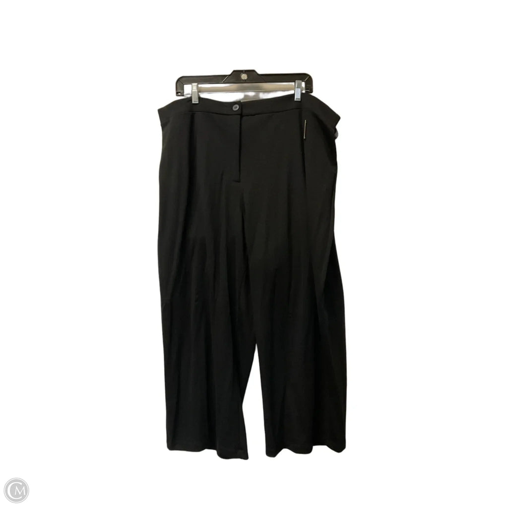 Pants Dress By Magaschoni In Black, Size: 3x