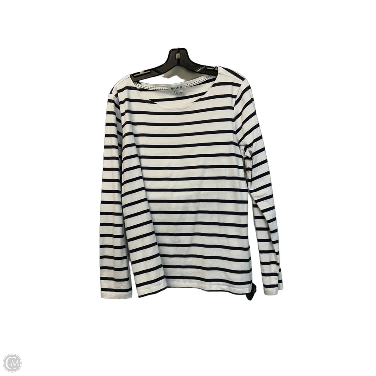 Top Long Sleeve By Clothes Mentor In White, Size: Xl