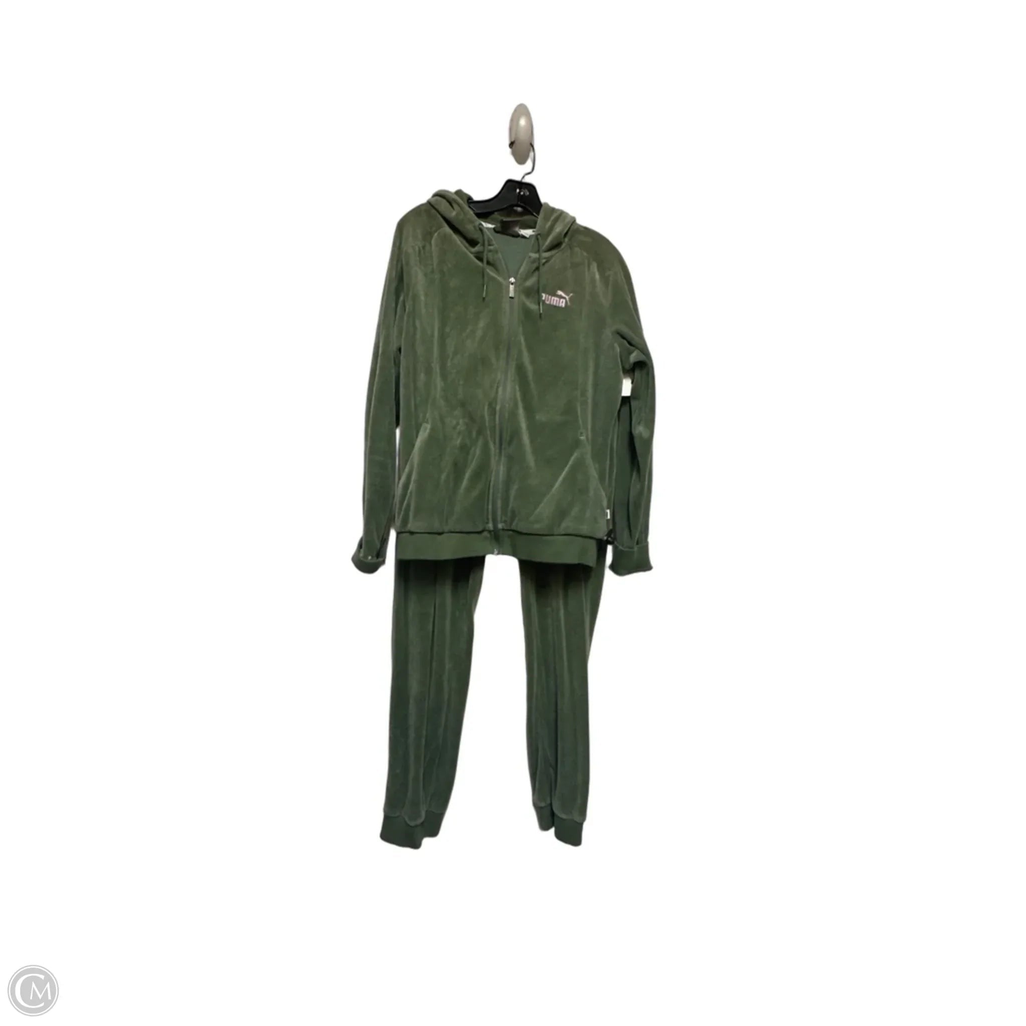 Pants Set 2pc By Puma In Green, Size: Xl