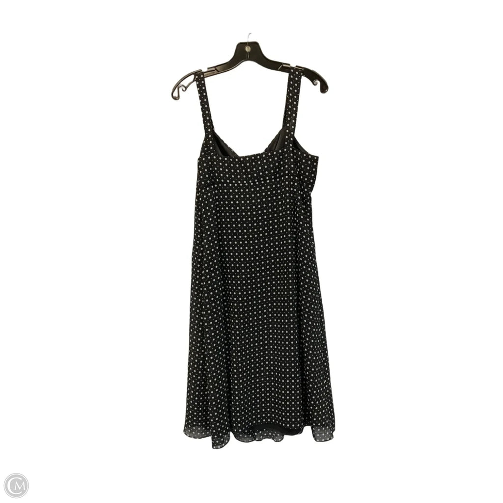 Dress Work By Tahari By Arthur Levine In Polkadot Pattern, Size: 10