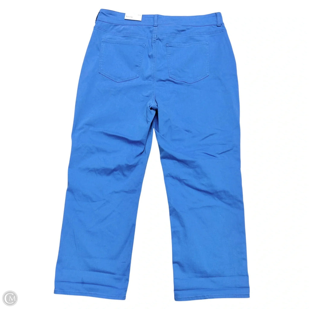 Jeans Wide Leg By Not Your Daughters Jeans In Blue, Size: 18