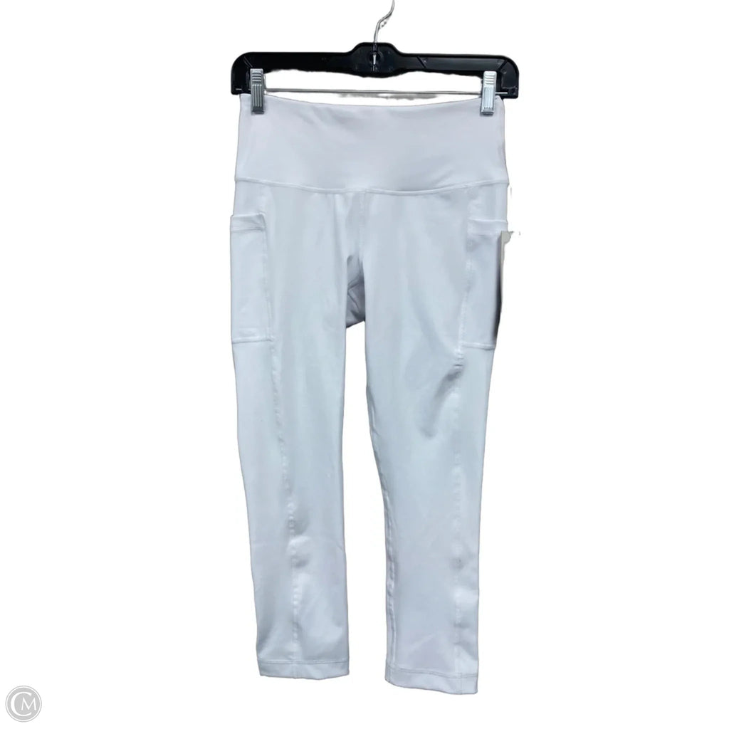 Athletic Leggings By 90 Degrees By Reflex In White, Size: S