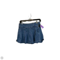 Skirt Mini & Short By Sincerely Jules In Blue Denim, Size: L