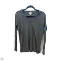 Top Long Sleeve By A New Day In Grey, Size: S