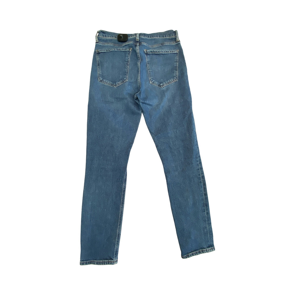 Jeans Straight By Agolde In Blue Denim, Size:8