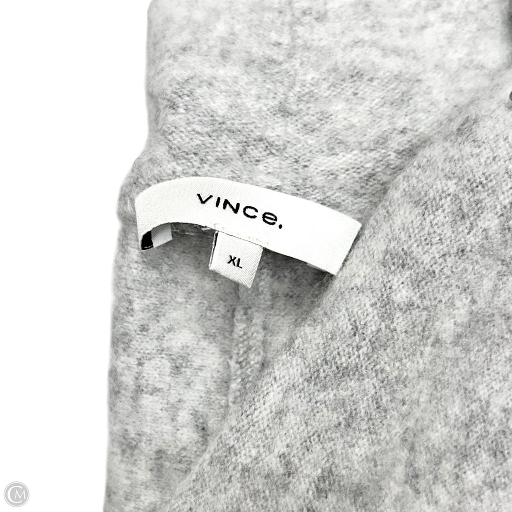Sweater Cashmere By Vince In Grey, Size: Xl