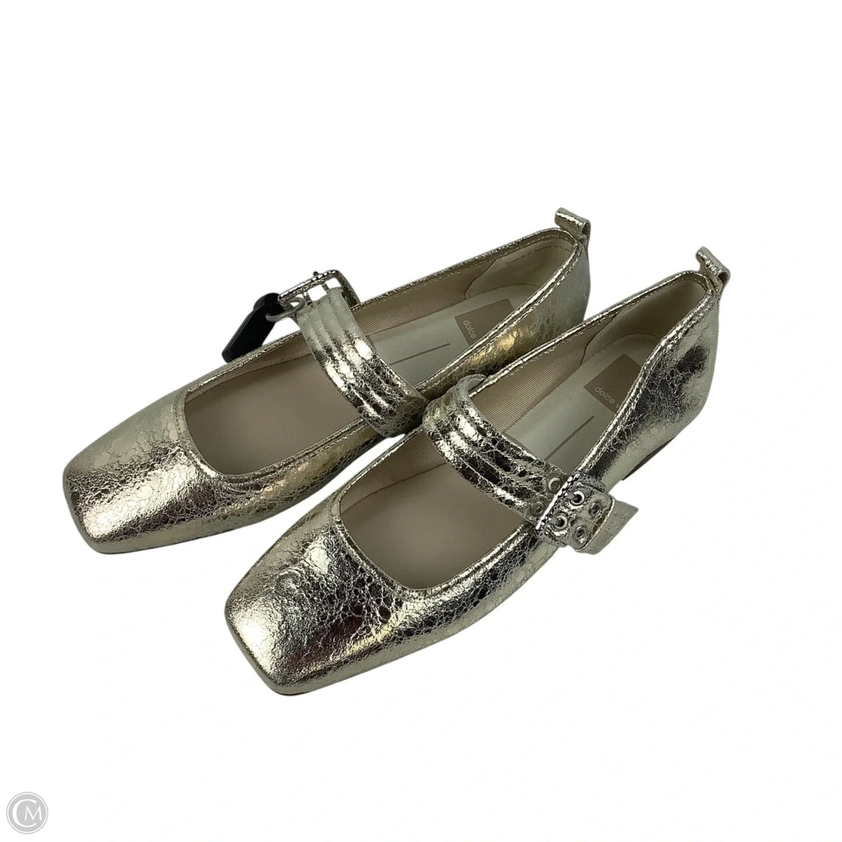 Shoes Flats By Dolce Vita In Gold, Size: 8.5