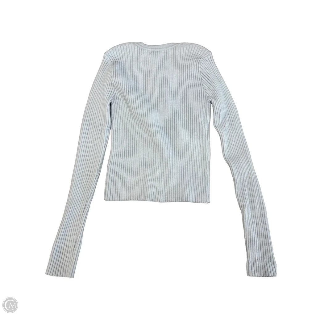 Top Long Sleeve By Z Supply In Blue, Size: Xs