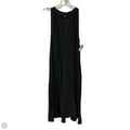Dress Casual Midi By Ann Taylor In Black, Size: Lp