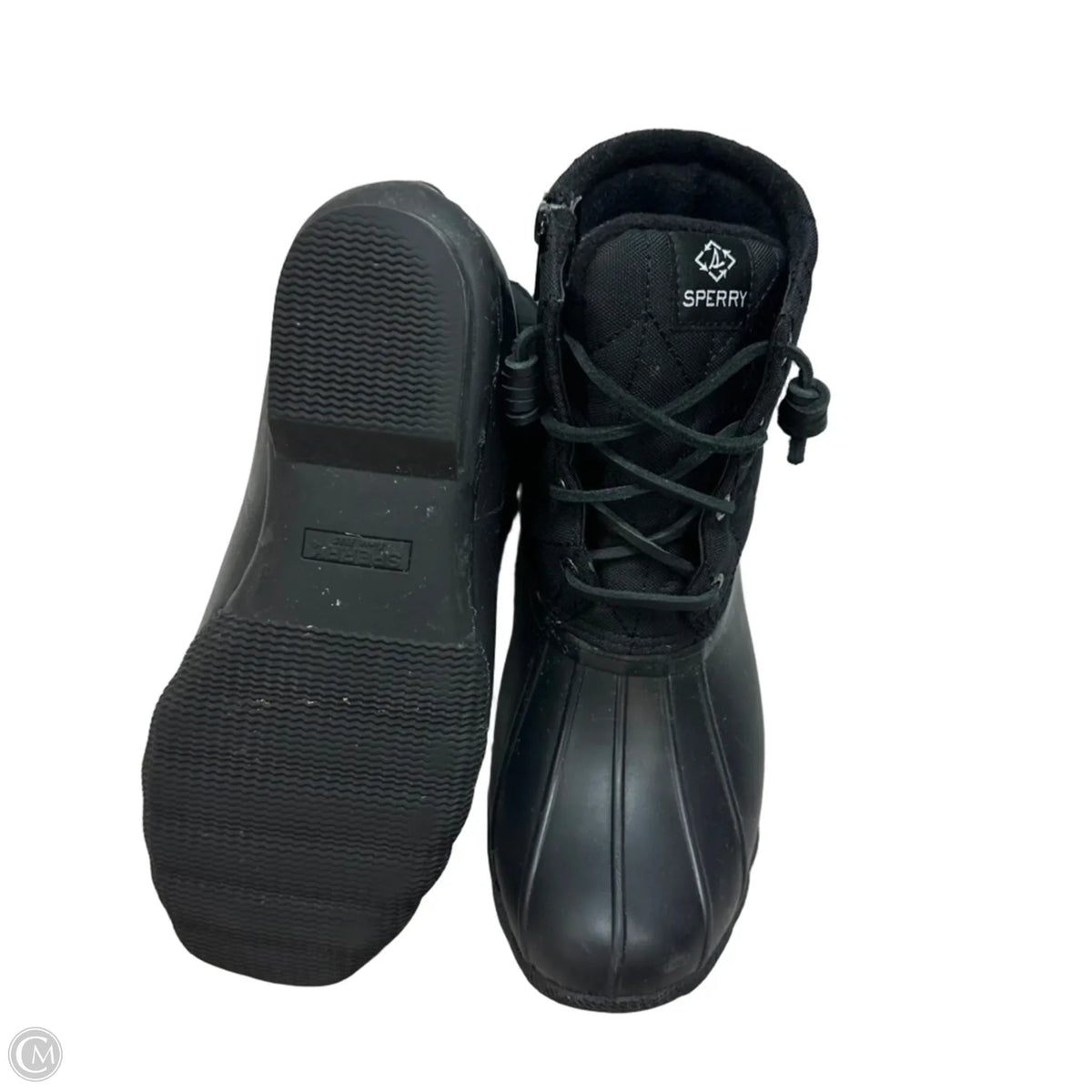 Boots Rain By Sperry In Black, Size: 7