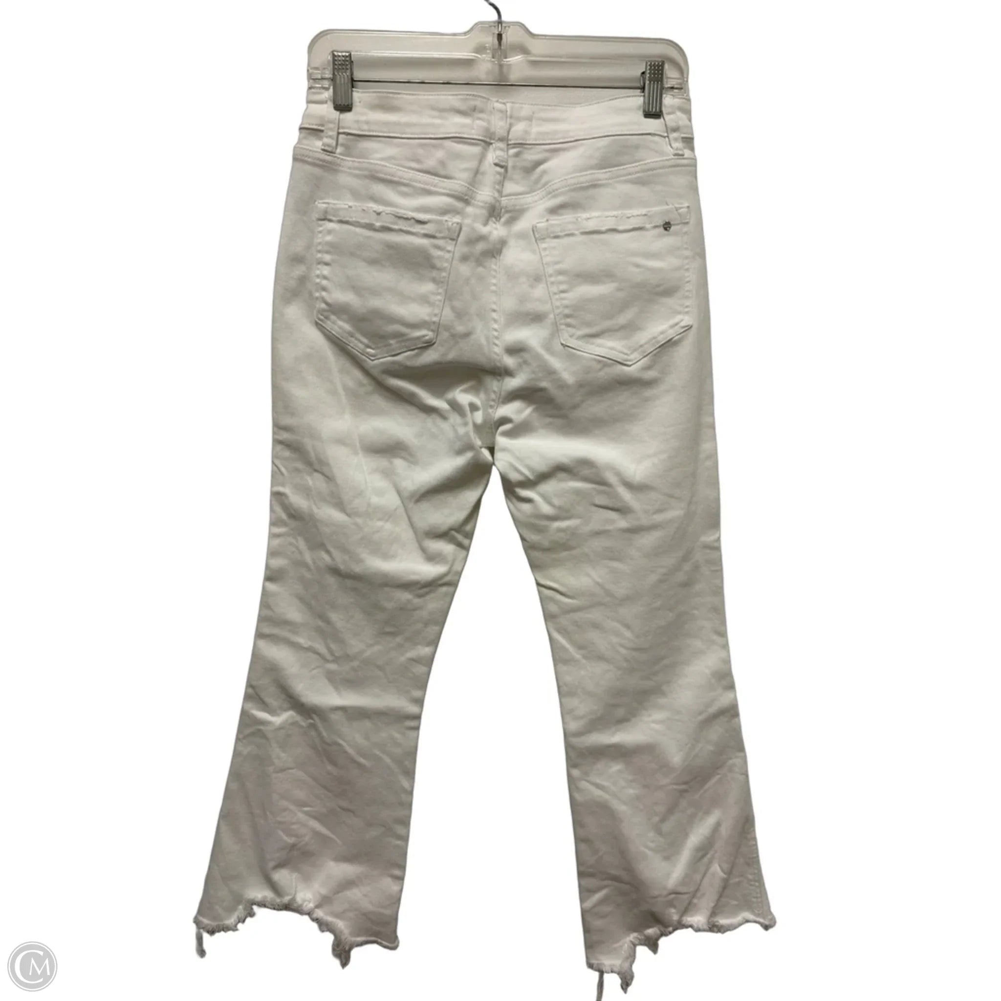 Jeans Flared By Mica In White, Size: 6