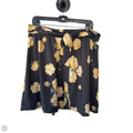 Skirt Mini & Short By Loft In Grey & Yellow, Size: Lp