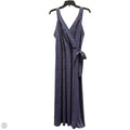 Dress Casual Maxi By 41 Hawthorn In Blue & Red, Size: Xxl