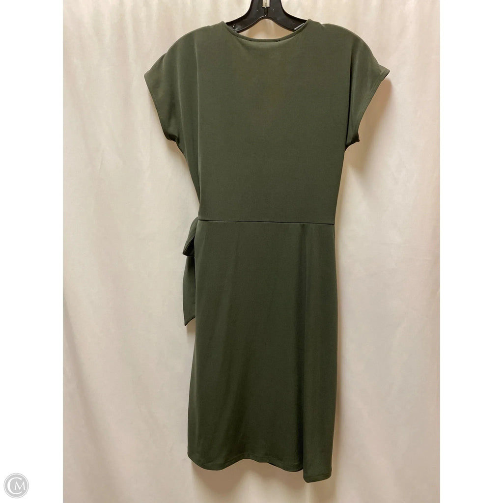 Dress Casual Midi By Michael By Michael Kors In Green, Size: M