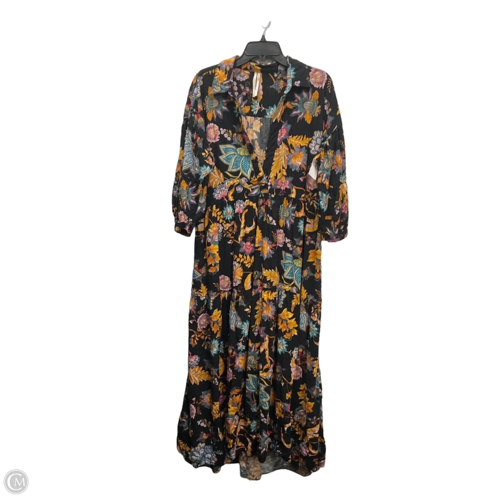 Dress Casual Maxi By Anthropologie In Multi-colored, Size: M