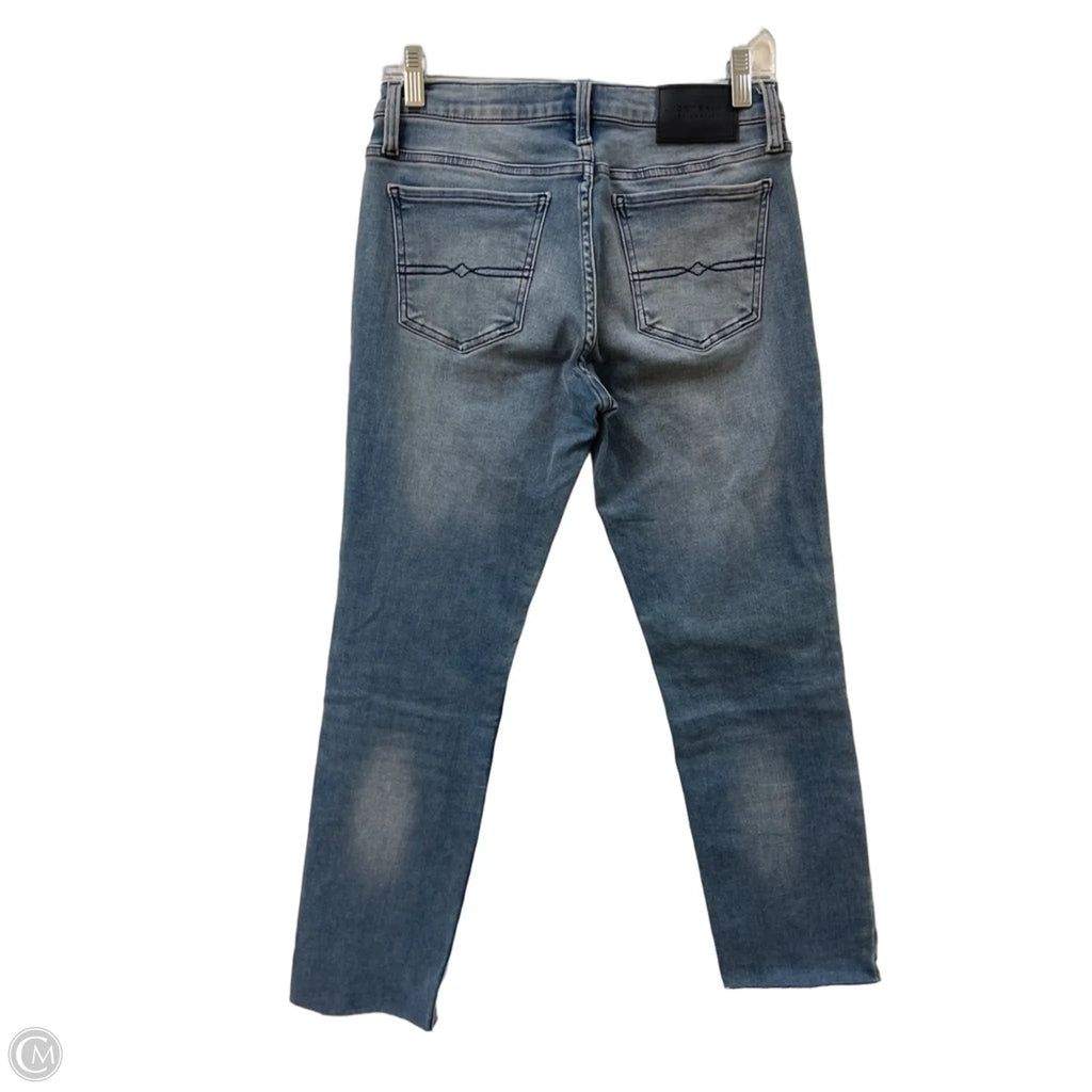 Jeans Straight By Lucky Brand In Blue Denim, Size: 6