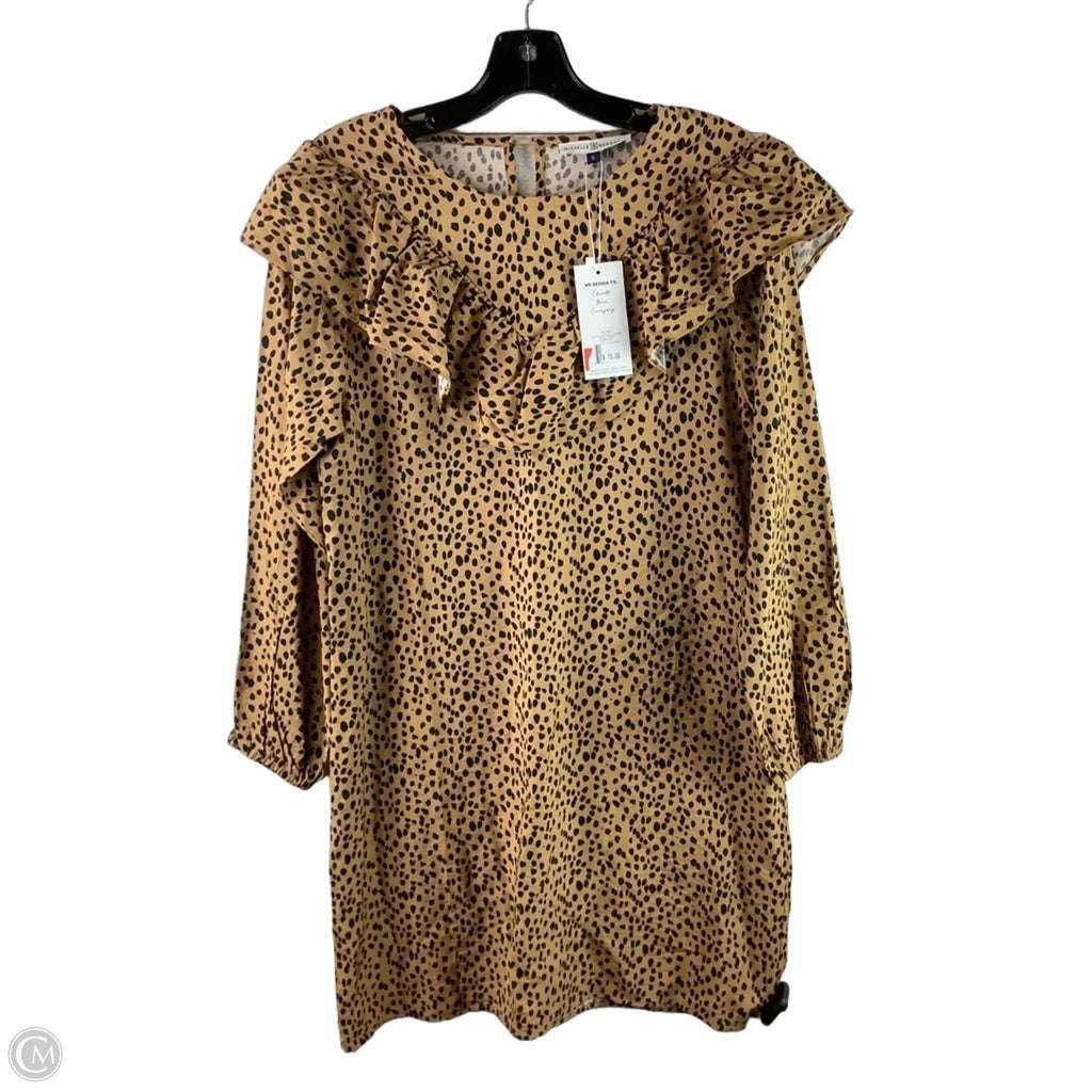 Dress Casual Short By Michelle Mcdowell In Animal Print, Size: S