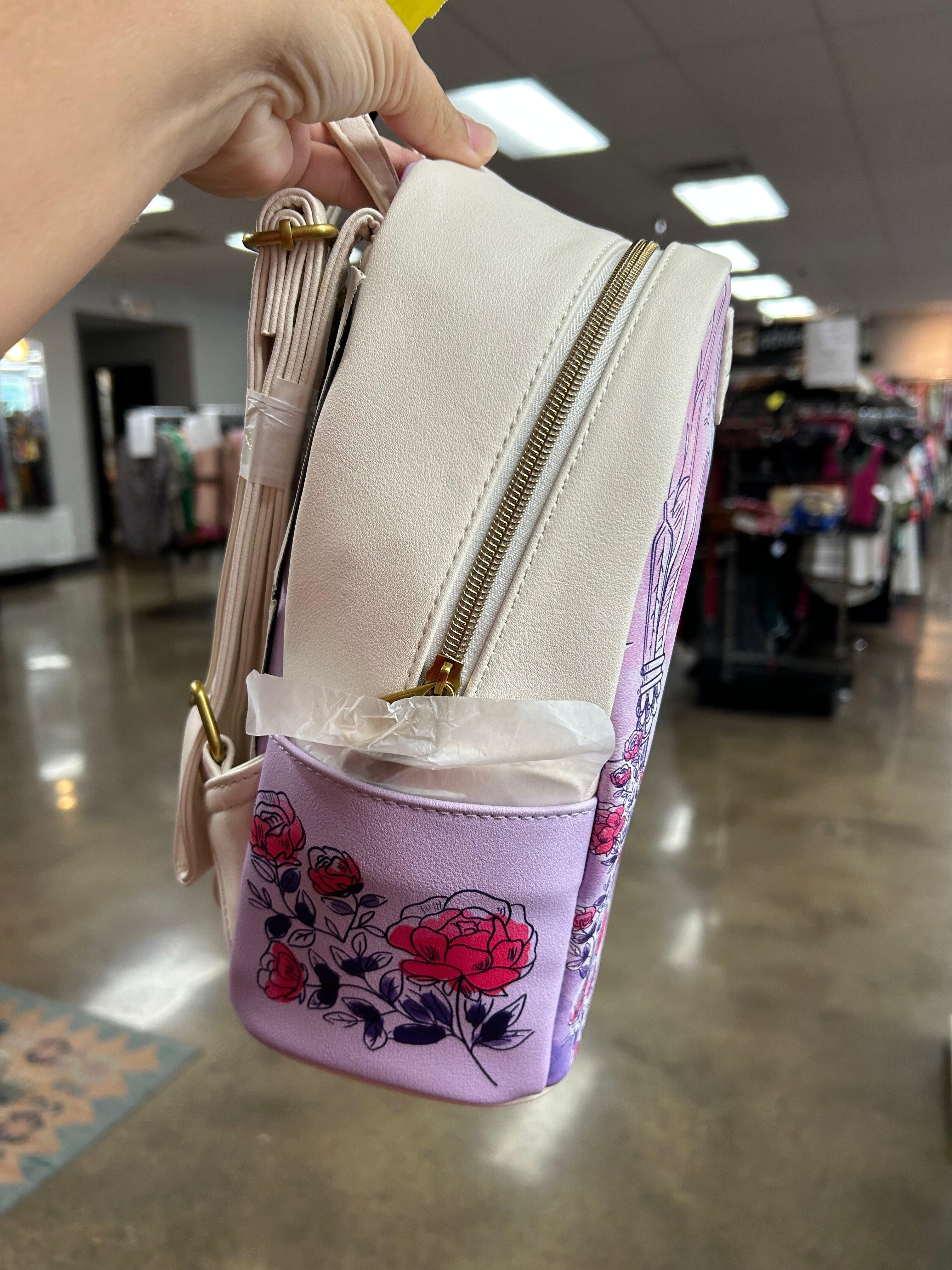 Backpack By Loungefly In Purple, Size:Medium