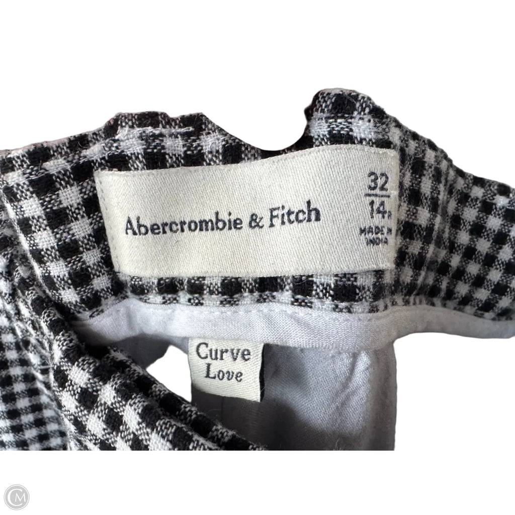 Pants Other By Abercrombie And Fitch In Black & White, Size: 14