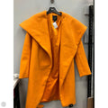 Coat Peacoat By Forever 21 In Orange, Size: L