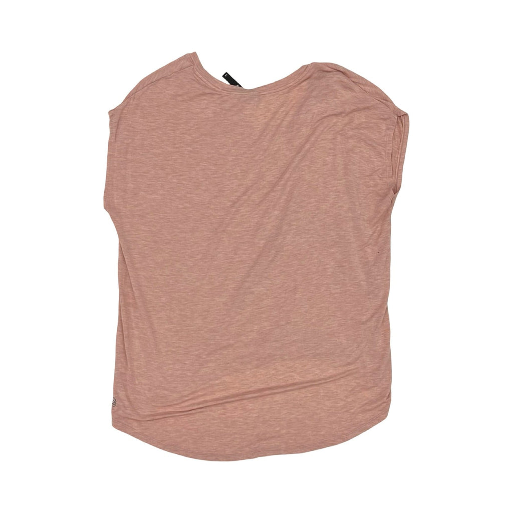 Athletic Top Ss By Mpg In Pink, Size:L