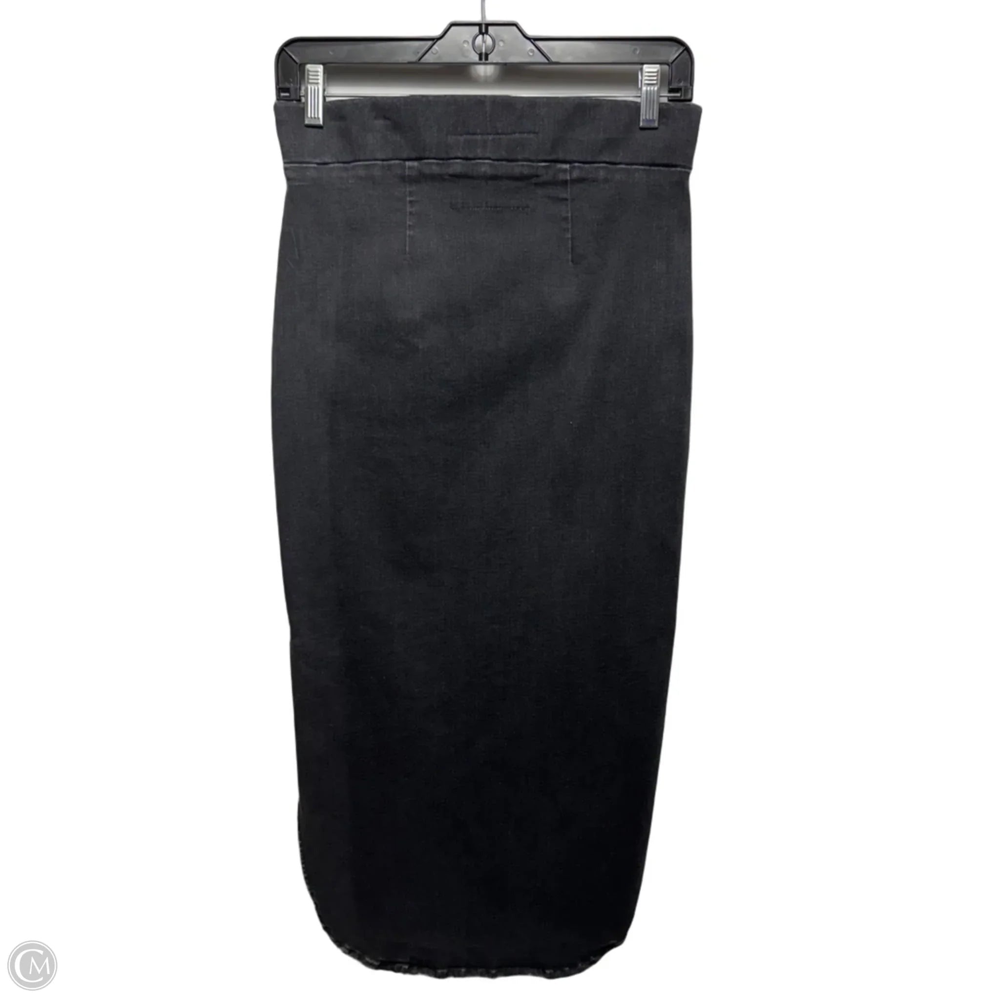Skirt Midi By Frank And Eileen In Black Denim, Size: 6