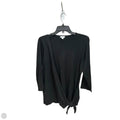 Top Long Sleeve By J. Jill In Black, Size: S