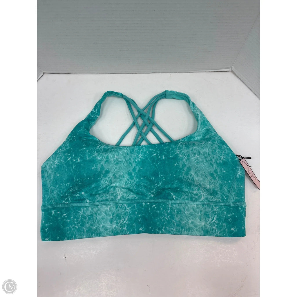 Athletic Bra By Victorias Secret In Aqua, Size: Xl