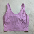 Athletic Bra By Lululemon In Pink, Size: 4